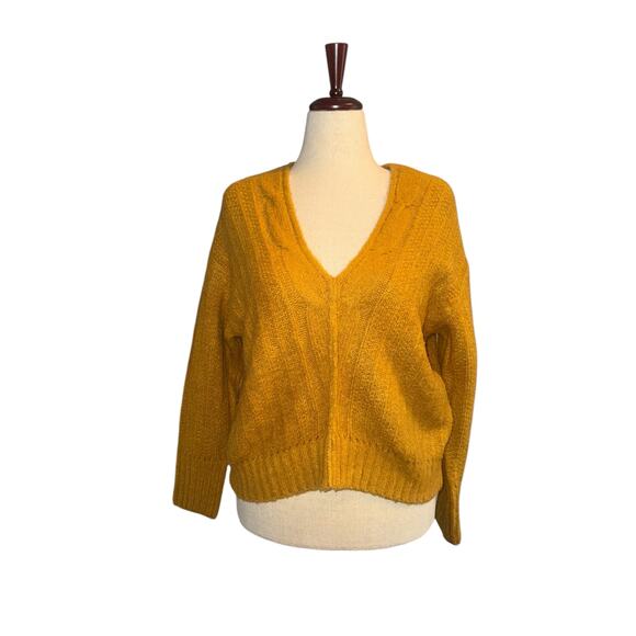 Altar’d State mustard sweater size M/L - Picture 1 of 7